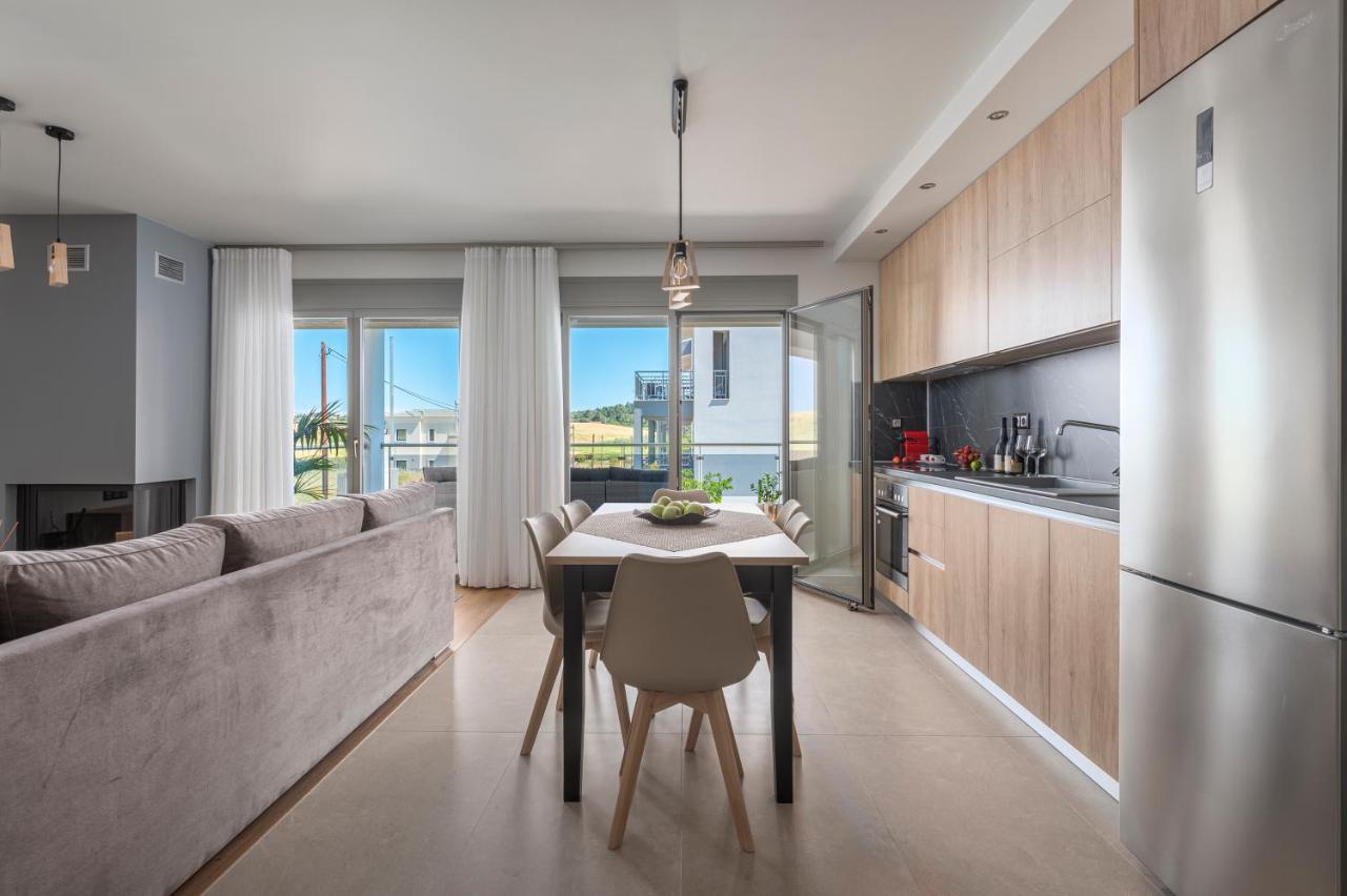 Sea Wind Luxury Apartments With Pool Kassandra Halkidikι Nea Fokea Exterior photo